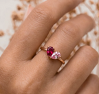 Ring Herzhälfte
