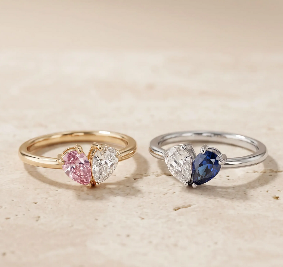 Ring Herzhälfte